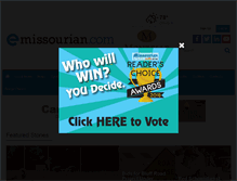 Tablet Screenshot of emissourian.com